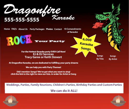 Dragonfire Karaoke